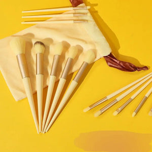 13 PCS Makeup Brushes Set Eye Shadow Foundation - Glam Warehouse