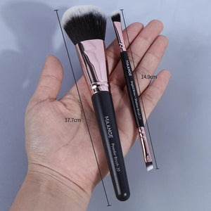 20Pcs Makeup Brushes with Box Professional Cosmetic Powder Eye Shadow Foundation Blush Blending Beauty Tool For Women - Glam Warehouse