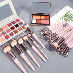30pcs Professional Makeup Brush Set with Bag - Glam Warehouse