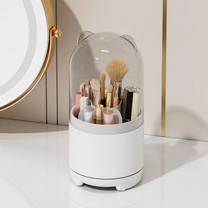 360° Rotating Makeup Brush Storage - Glam Warehouse