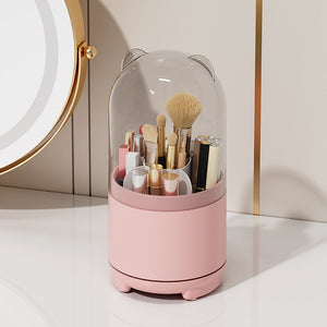 360° Rotating Makeup Brush Storage - Glam Warehouse