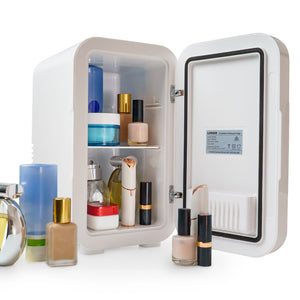 6L Touch Operated Beauty, Cosmetics & Skincare Fridge - Glam Warehouse