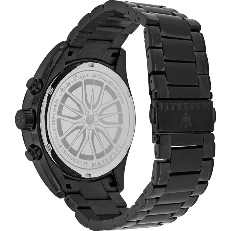 Maserati R8873612002 Traguardo Chrono Mens Black Watch