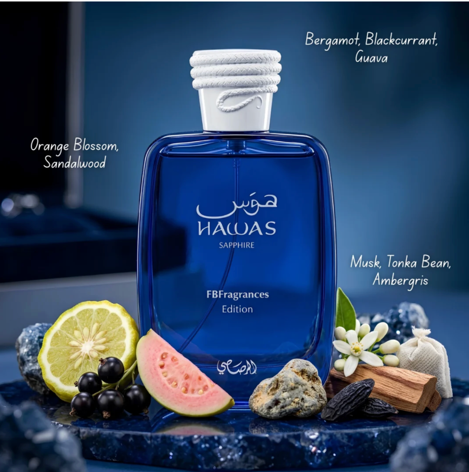 Rasasi Hawas Sapphire FB Fragrance Edition EDP 100ml
