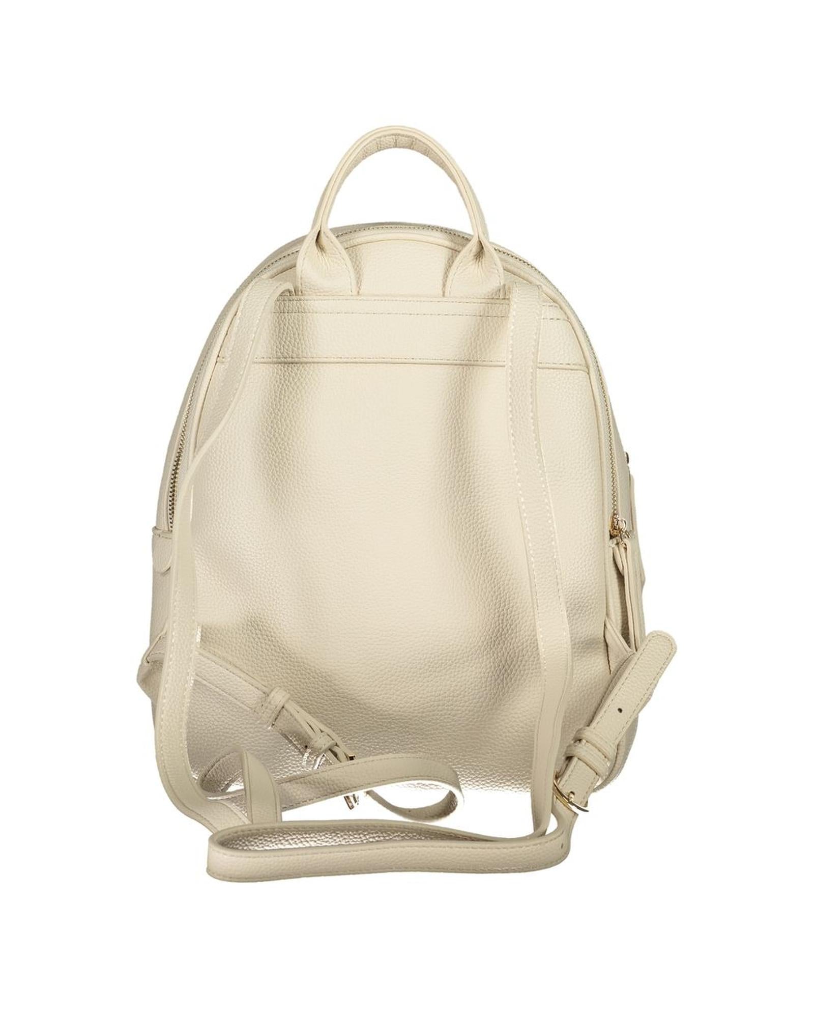 Valentino Bags Women's Beige Polyethylene Backpack - One Size