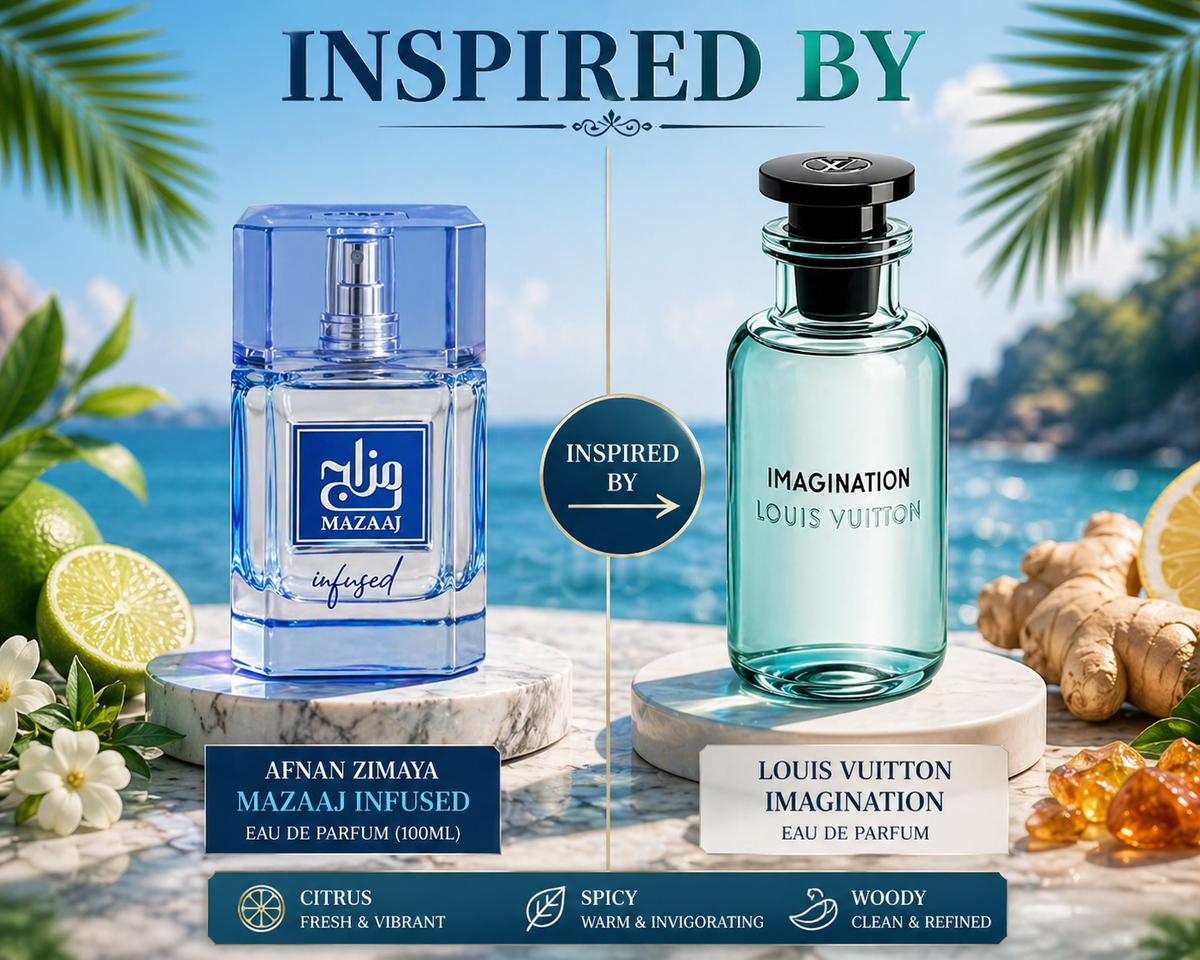 Afnan Zimaya Mazaaj Infused Eau de Parfum (100ml) - Glam Warehouse