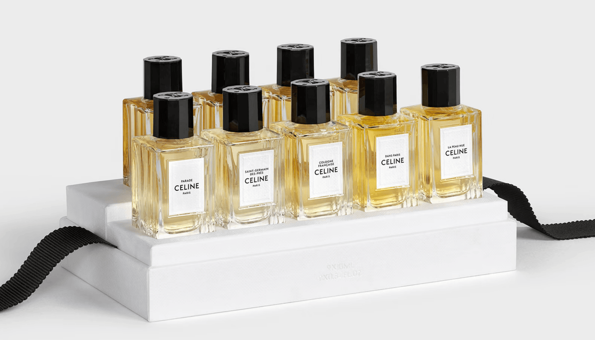 CELINE COFFRET MINIATURES EAU DE PARFUM 9X10ML - Glam Warehouse