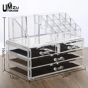 Clear Drawer Makeup Storage Boxes - Glam Warehouse