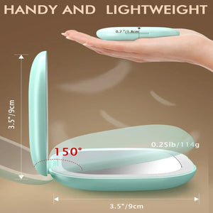 Compact Travel Makeup Mirror for Handbag - Glam Warehouse