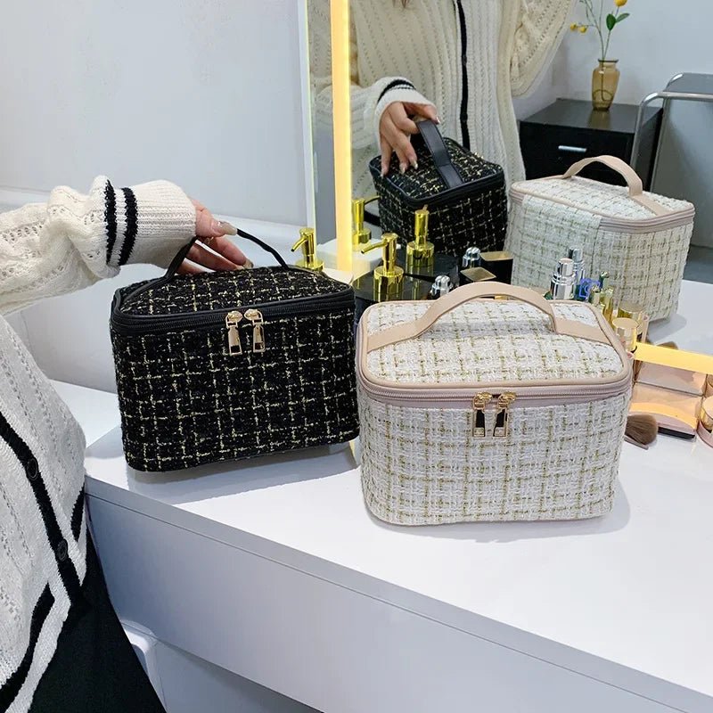Cosmetic Bag Portable Girl Makeup Bag - Glam Warehouse