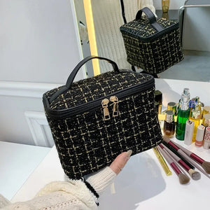 Cosmetic Bag Portable Girl Makeup Bag - Glam Warehouse