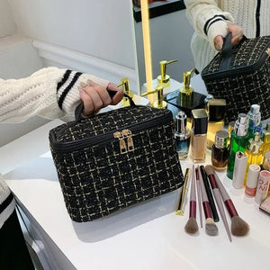 Cosmetic Bag Portable Girl Makeup Bag - Glam Warehouse