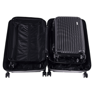 Delegate Suitcases Luggage Set 20" 24" 28"Carry On Trolley TSA Travel Bag - Glam Warehouse