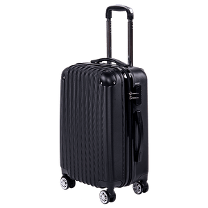 Delegate Suitcases Luggage Set 20" 24" 28"Carry On Trolley TSA Travel Bag - Glam Warehouse