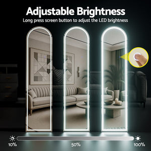 Embellir LED Full Length Mirror Floor Dressing Mirror 160cm - Glam Warehouse