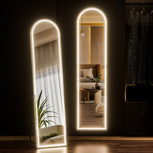 Embellir LED Full Length Mirror Floor Dressing Mirror 160cm - Glam Warehouse