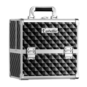 Embellir Makeup Case Beauty Organiser Bag Travel Large Cosmetic Storage Portable - Glam Warehouse