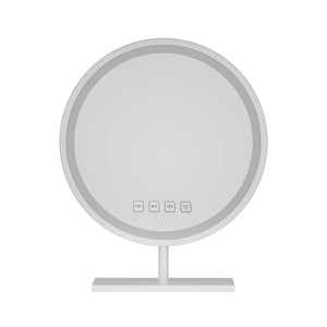 Embellir Makeup Mirror 40x40cm Hollywood Vanity with LED Light Tabletop Round - Glam Warehouse