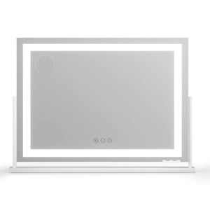Embellir Makeup Mirror 80x58cm 360~ Rotatable Vanity Mirror with Lights Bright Light Strip Adjustable - Glam Warehouse