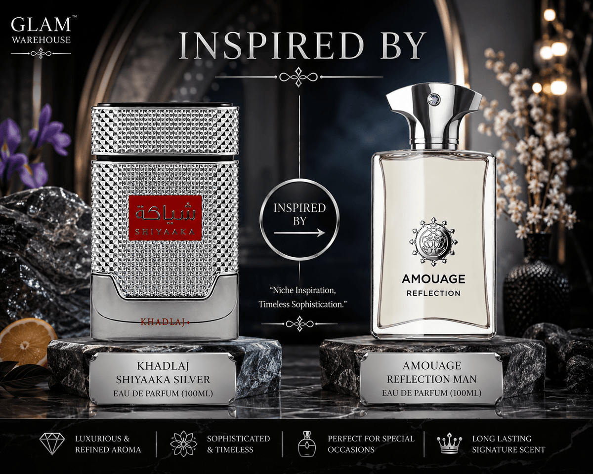 Khadlaj Shiyaaka Silver EDP 100ml - Glam Warehouse