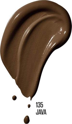 Maybelline Dream Radiant Liquid Hydrating Foundation with Hyaluronic Acid - Java 135, Java - Glam Warehouse