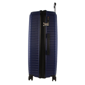 Pierre Cardin 65cm Medium Hard-Shell Suitcase Travel Luggage Bag - Navy - Glam Warehouse