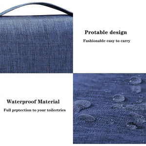 Portable Toiletry Washbag with Hanging Hook - Glam Warehouse