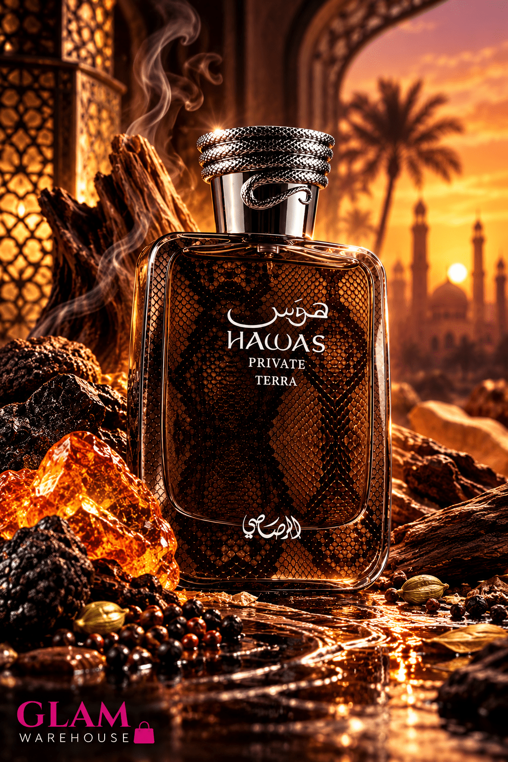Rasasi Hawas Private Terra Extrait de Parfum 100ml (Unisex) - Glam Warehouse