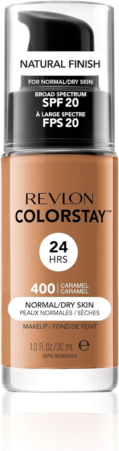 Revlon 30ml ColorStay Makeup for Normal/Dry Skin - Caramel 400 - Glam Warehouse