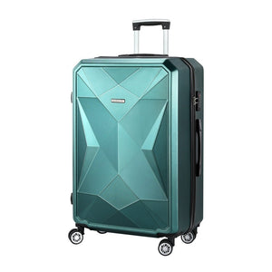 Wanderlite 28-inch Luggage Set with TSA Lock�ABS Hard Shell Travel Suitcase Organiser Luggage Case Atrovirens - Glam Warehouse