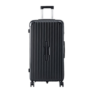 Wanderlite 32" Trunk Luggage Suitcase Travel 5 Wheels Type-C Port TSA Black - Glam Warehouse