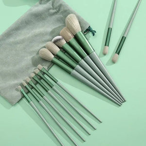 13 PCS Makeup Brushes Set Eye Shadow Foundation - Glam Warehouse