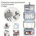 1pc Multi-Functional Foldable Dry And Wet Separation Cosmetic Bag - Glam Warehouse
