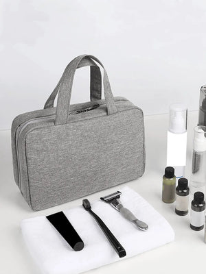 1pc Multi-Functional Foldable Dry And Wet Separation Cosmetic Bag - Glam Warehouse