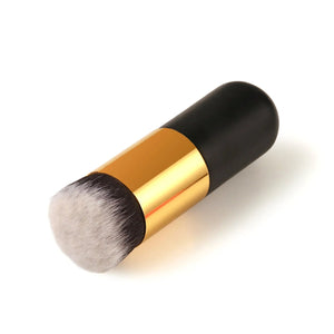 1Pcs New Chubby Pier Foundation Brush Flat Cream Makeup Brushes - Glam Warehouse