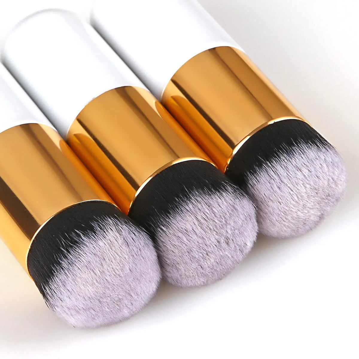 1Pcs New Chubby Pier Foundation Brush Flat Cream Makeup Brushes - Glam Warehouse