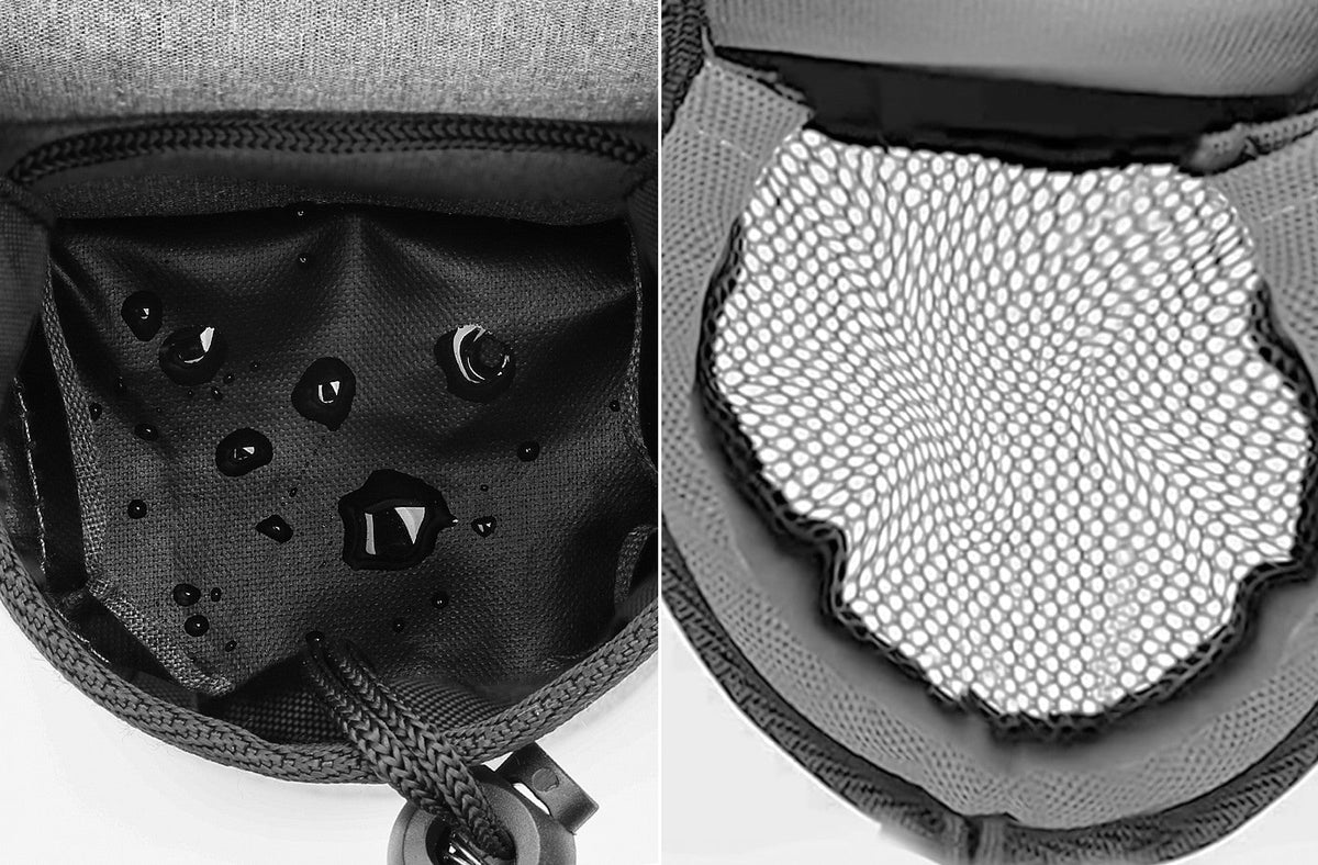 2 Pcs Black Hands-Free Luggage Handle Travel Cup Holder & Organizer Pouch - Glam Warehouse