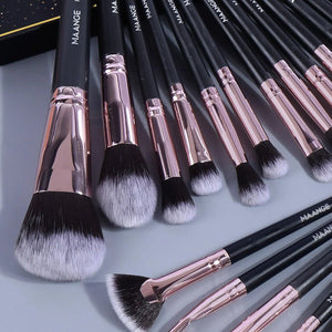 20Pcs Makeup Brushes with Box Professional Cosmetic Powder Eye Shadow Foundation Blush Blending Beauty Tool For Women - Glam Warehouse