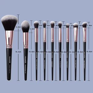 20Pcs Makeup Brushes with Box Professional Cosmetic Powder Eye Shadow Foundation Blush Blending Beauty Tool For Women - Glam Warehouse