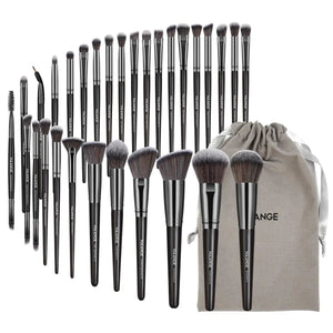 30pcs Professional Makeup Brush Set with Bag - Glam Warehouse