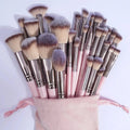 30pcs Professional Makeup Brush Set with Bag - Glam Warehouse