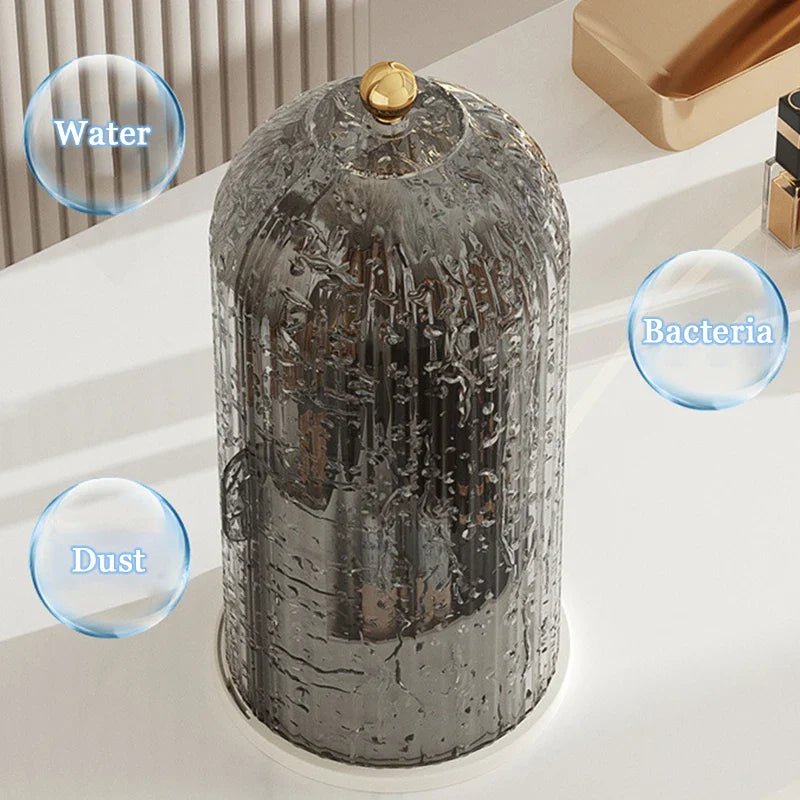 360° Rotating Makeup Brush Holder - Glam Warehouse