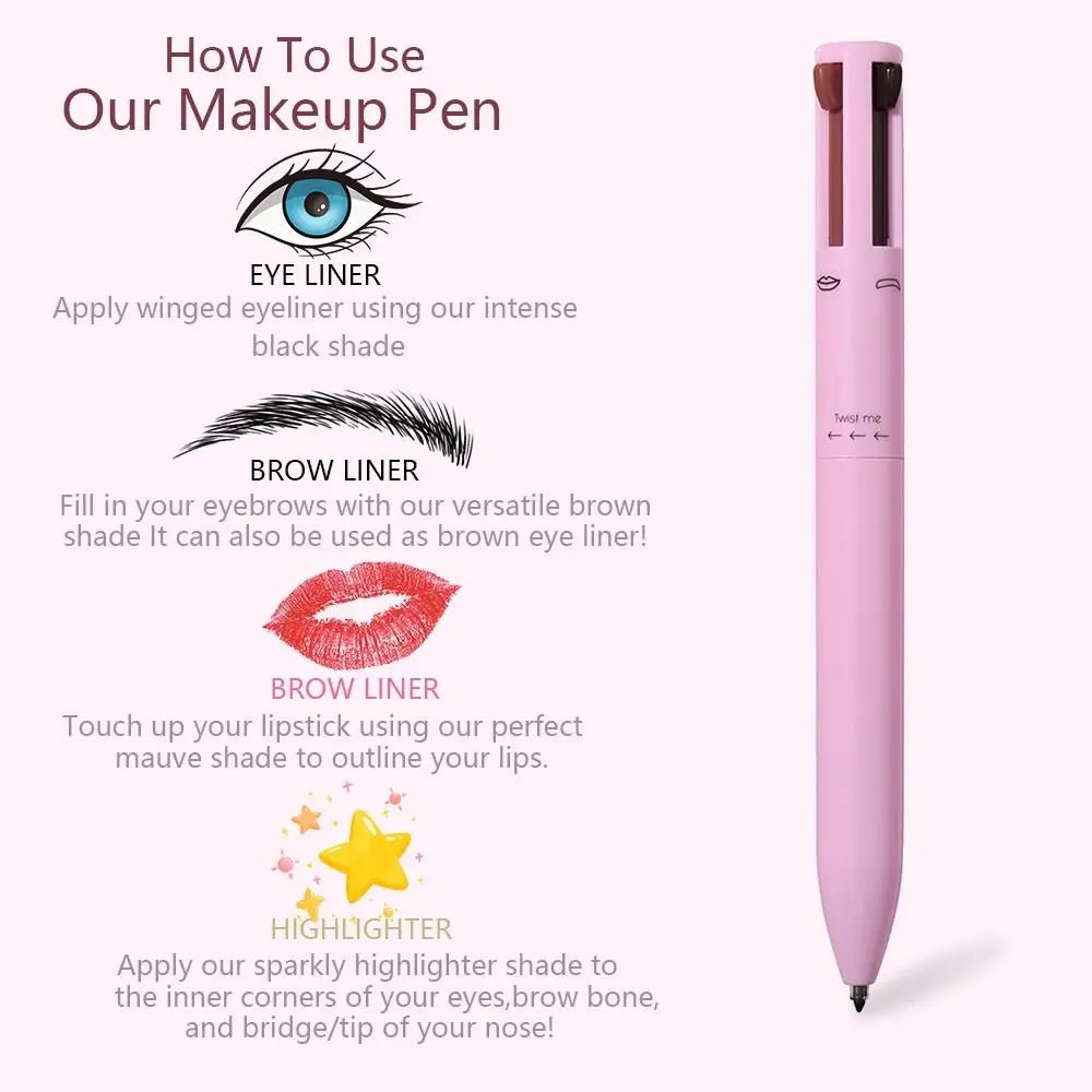4 In 1 Makeup Pencil - Glam Warehouse