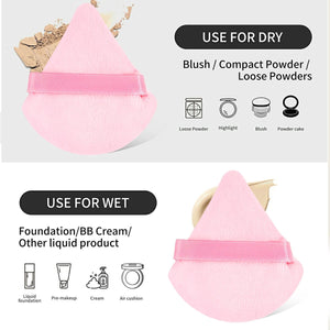 49 PCS Pink Makeup Brushes Kit - Glam Warehouse
