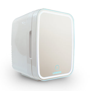 4L Cosmetics, Beauty & Skincare Fridge - White - Glam Warehouse