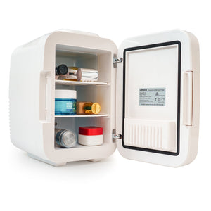 4L Cosmetics, Beauty & Skincare Fridge - White - Glam Warehouse