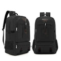 60L Travel Boarding Backpack Outdoor Trekking Luggage Hiking Camping Rucksack Large Capacity Storage Backpack(Black) - Glam Warehouse