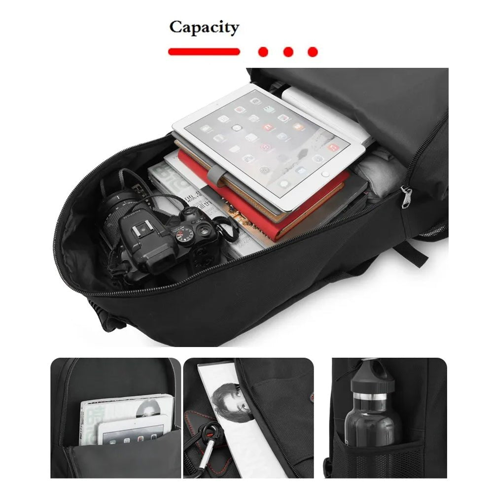 60L Travel Boarding Backpack Outdoor Trekking Luggage Hiking Camping Rucksack Large Capacity Storage Backpack(Khaki) - Glam Warehouse