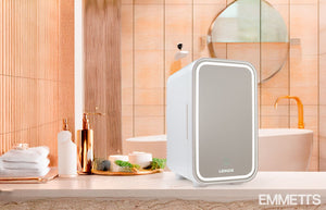 6L Touch Operated Beauty, Cosmetics & Skincare Fridge - Glam Warehouse