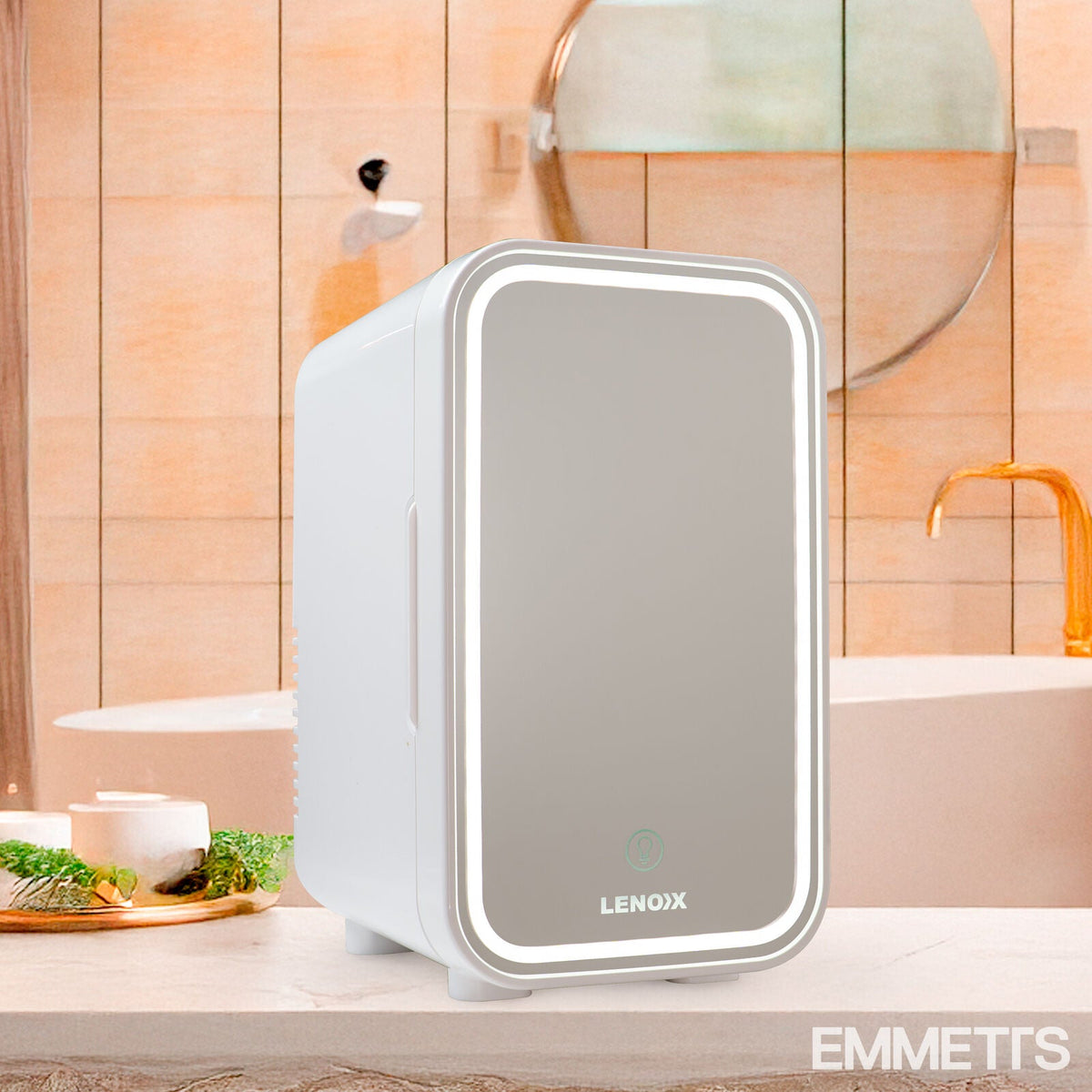6L Touch Operated Beauty, Cosmetics & Skincare Fridge - Glam Warehouse